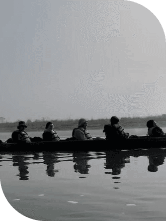 Canoeing at Rapti